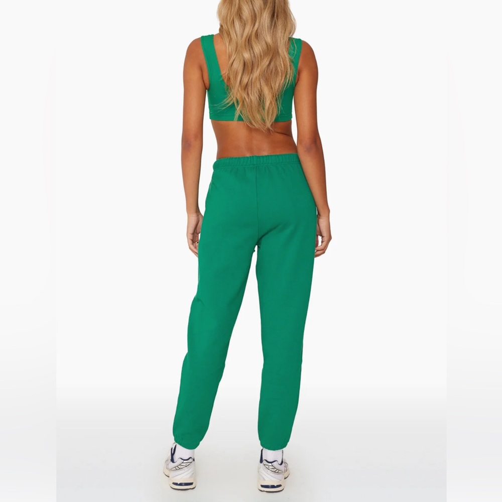 SET active 🌴🌴 NWT Drawstring Sweatpants in Palm, Size XS - Picture 3 of 4